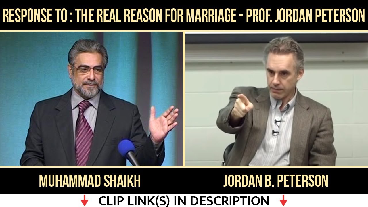 mohammadalitaj7's tweet card. Response to : The Real Reason for Marriage - Prof. Jordan Peterson