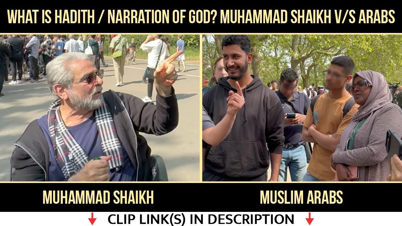 mohammadalitaj7's tweet card. What is Hadith / Narration of God 6/21? Muhammad Shaikh v/s Arabs...