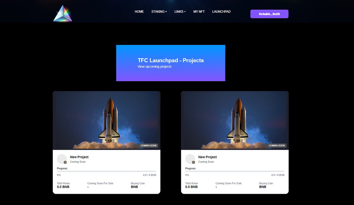 TFCProtocol's tweet card. Moonbat token is the first token being launched via the Triforce Launchpad. This Launchpad will revolutionize the way that we raise capital…