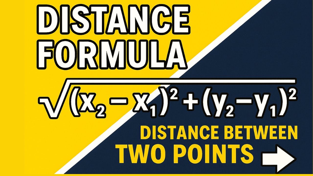 sseducatio76911's tweet card. Distance Formula | Find Distance Between Two Points class 10 maths