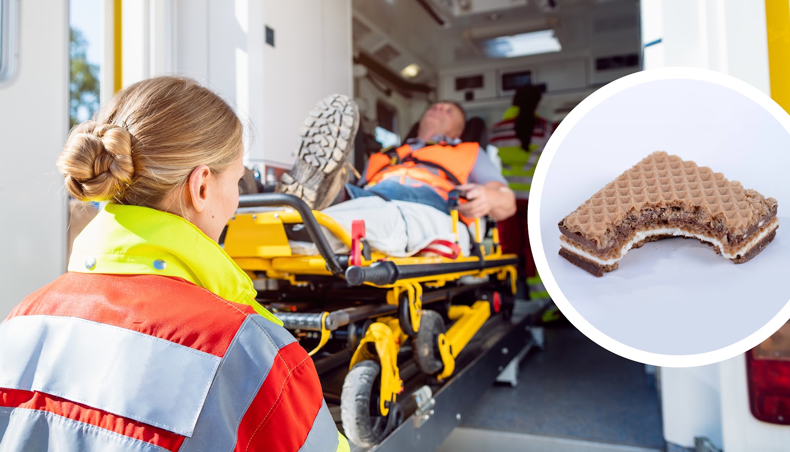 Der_Postillon's tweet card. Köln (dpo) - Kleiner Fehler mit dramatischen Folgen: Ein Bauarbeiter aus Köln ist heute mit heftigen Magenkrämpfen, Schüttelfrost und Bewusstseinsstör