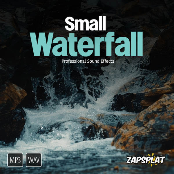 zap_splat's tweet card. 12 small waterfall sound effects to download, multiple perspectives including water flowing, trickling and more.