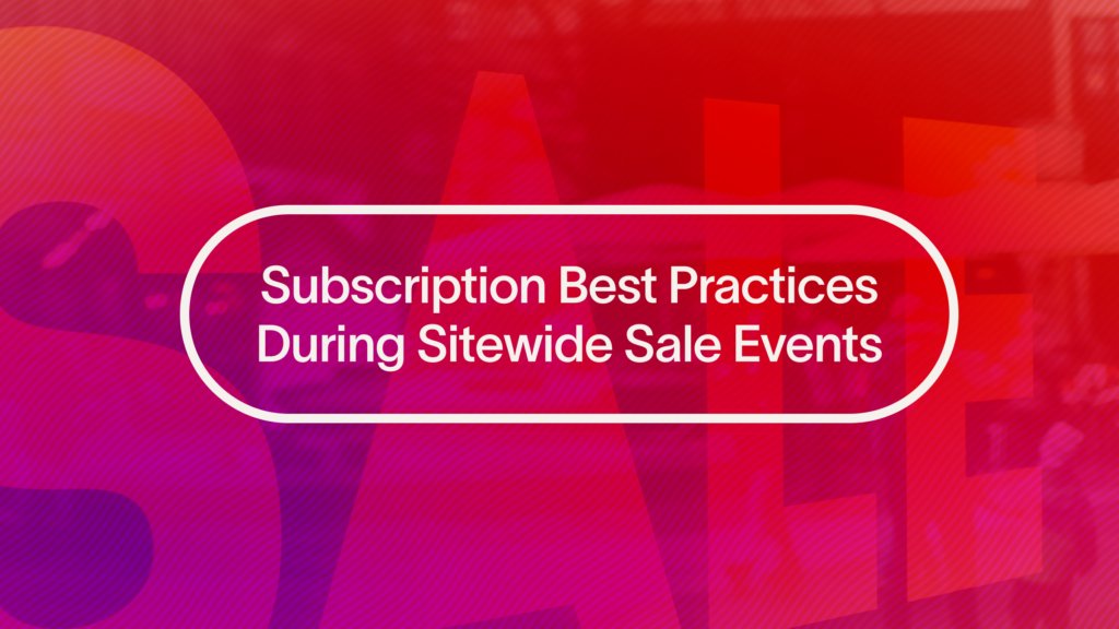 GetStayAI's tweet card. Here are subscription best practices for sitewide sales events to avoid sale-related churn.