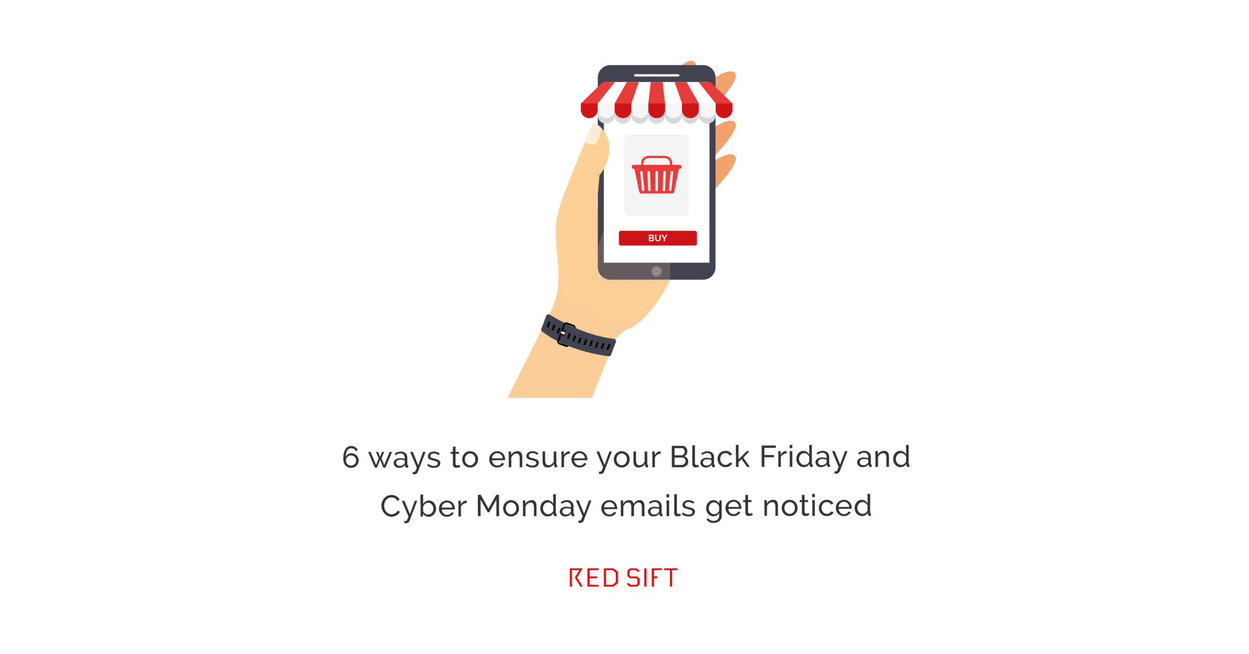 redsift's tweet card. It’s not always easy to stand out in the inbox. Here are 6 ways to make sure your Black Friday and Cyber Monday emails get noticed.