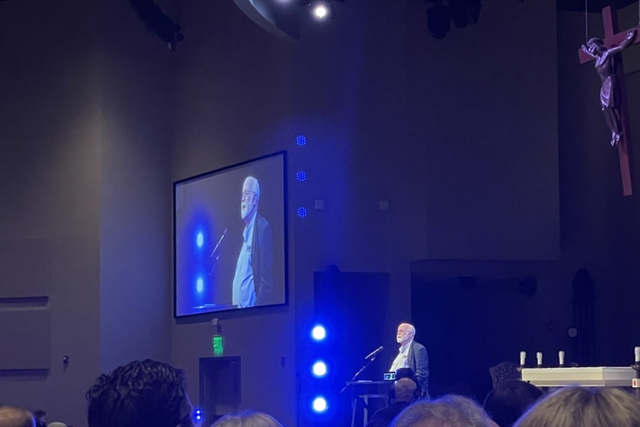 CatholicReview's tweet card. I love thinking of God’s love in that way, how he loves us simply as we are, with no expectation for what we might achieve.