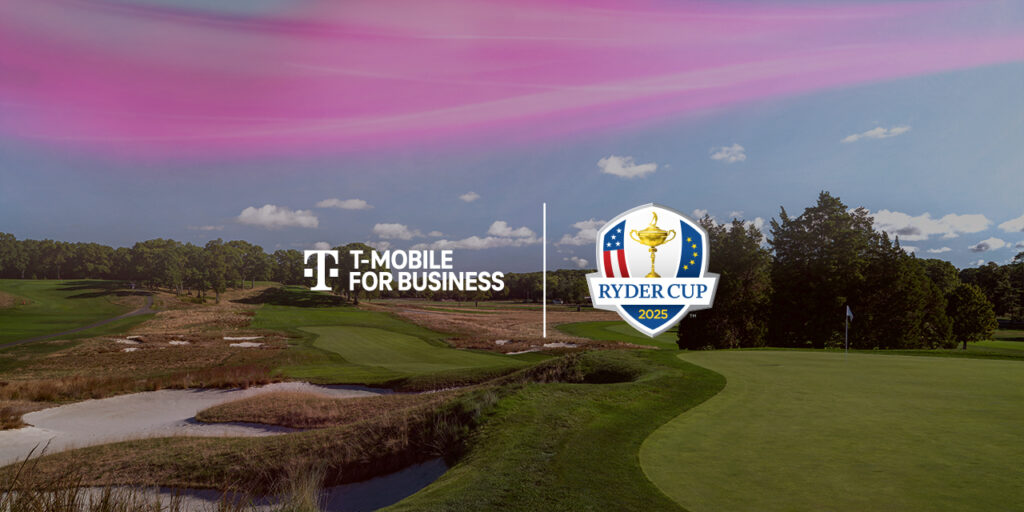 MegSetzer's tweet card. T-Mobile 5G powers broadcast breakthroughs, fan-first innovations and VIP perks that shape one of golf’s biggest events 