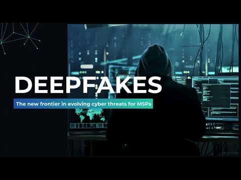 MSPAdvProgram's tweet card. Deepfakes - The new frontier in evolving cyber threats for MSPs