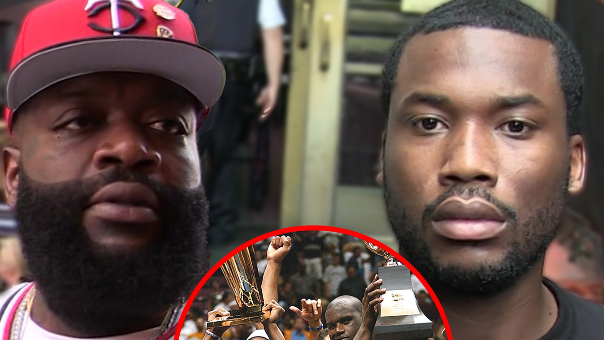 TMZ's tweet card. Rick Ross and Meek Mill are solidifying their union as a dynamic duo with a joint album that'll be here right around the time you're handing out candy to costumed kids.