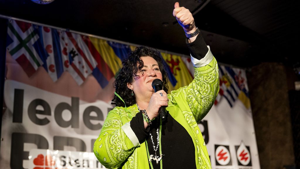 NOS's tweet card. Volgens de verkiezingsdienst van het ANP heeft de BBB ook de meeste zetels gekregen in Utrecht en dat was de laatste provincie waar dat nog niet duidelijk was.