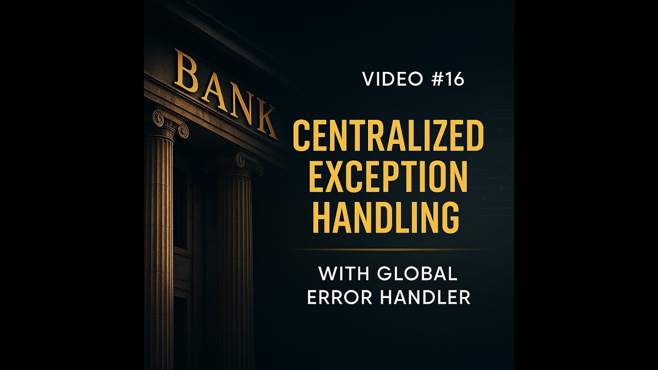 singh78861's tweet card. Centralized Exception Handling with Global Error Handler