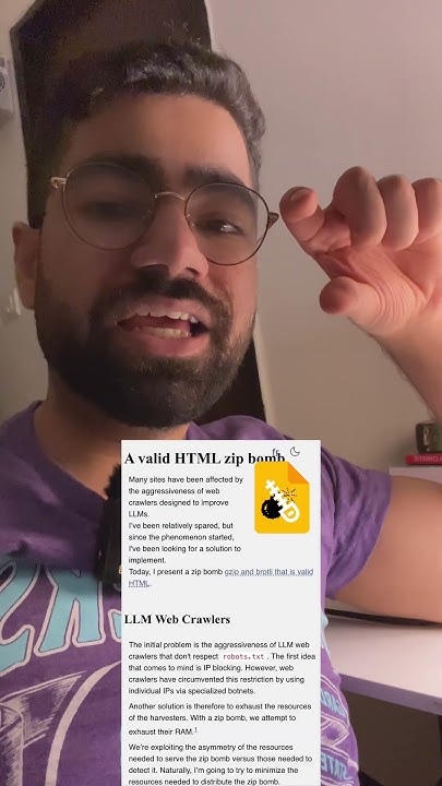AbbyReact's tweet card. Protect your website content from crawlers