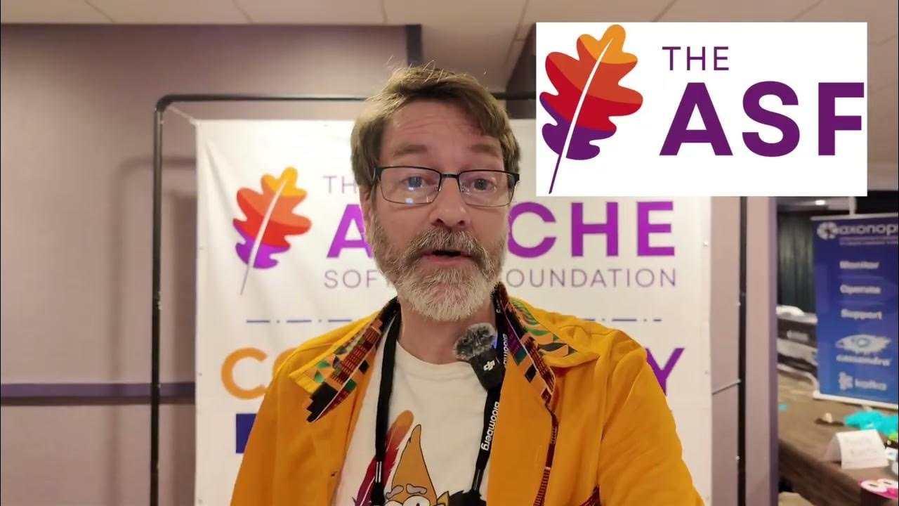 TheASF's tweet card. Community Over Code 2025! New logo!