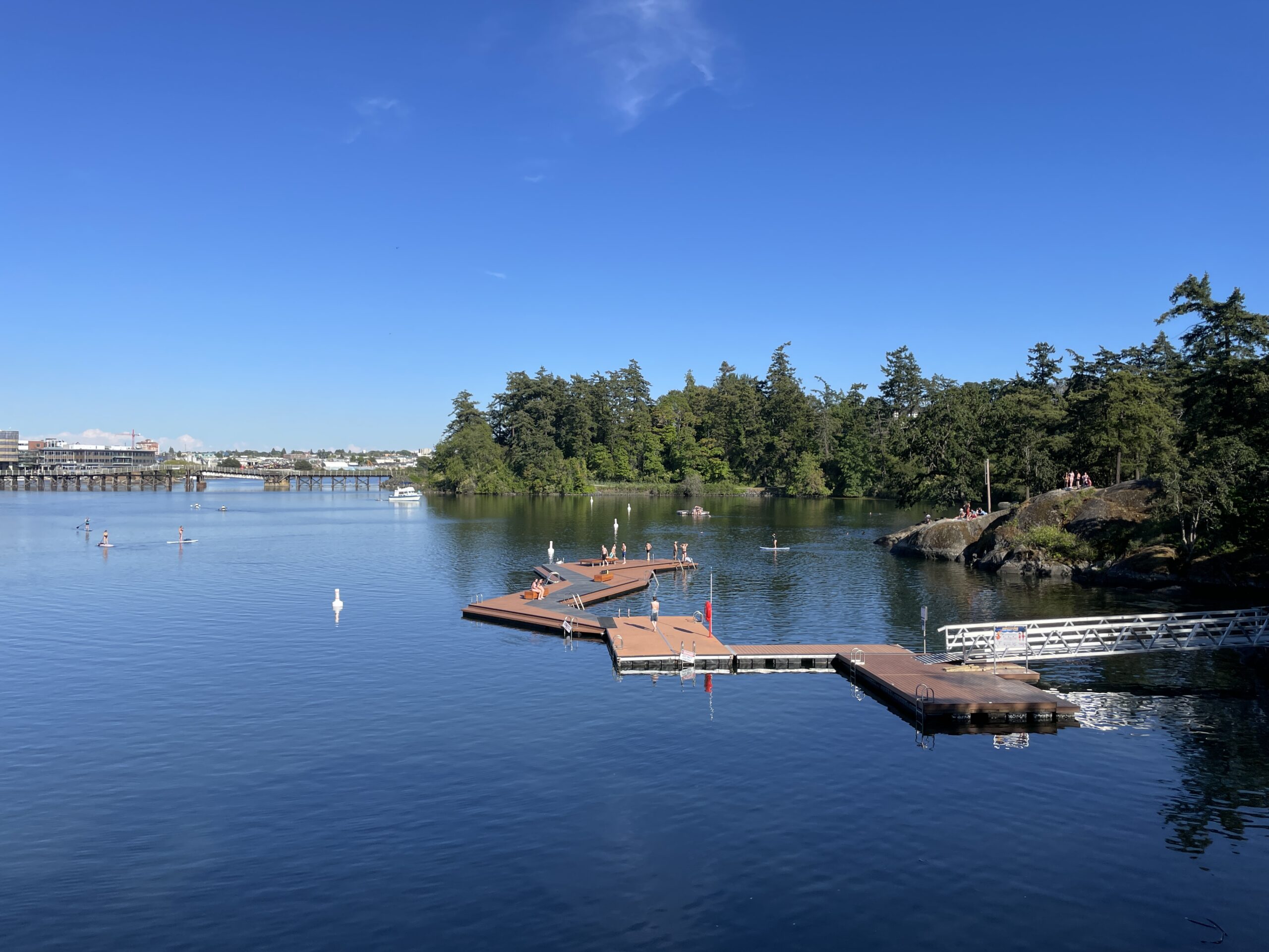 victoriabuzzes's tweet card. Specific areas along the Gorge Waterway will undergo temporary closures for emergency maintenance this week.