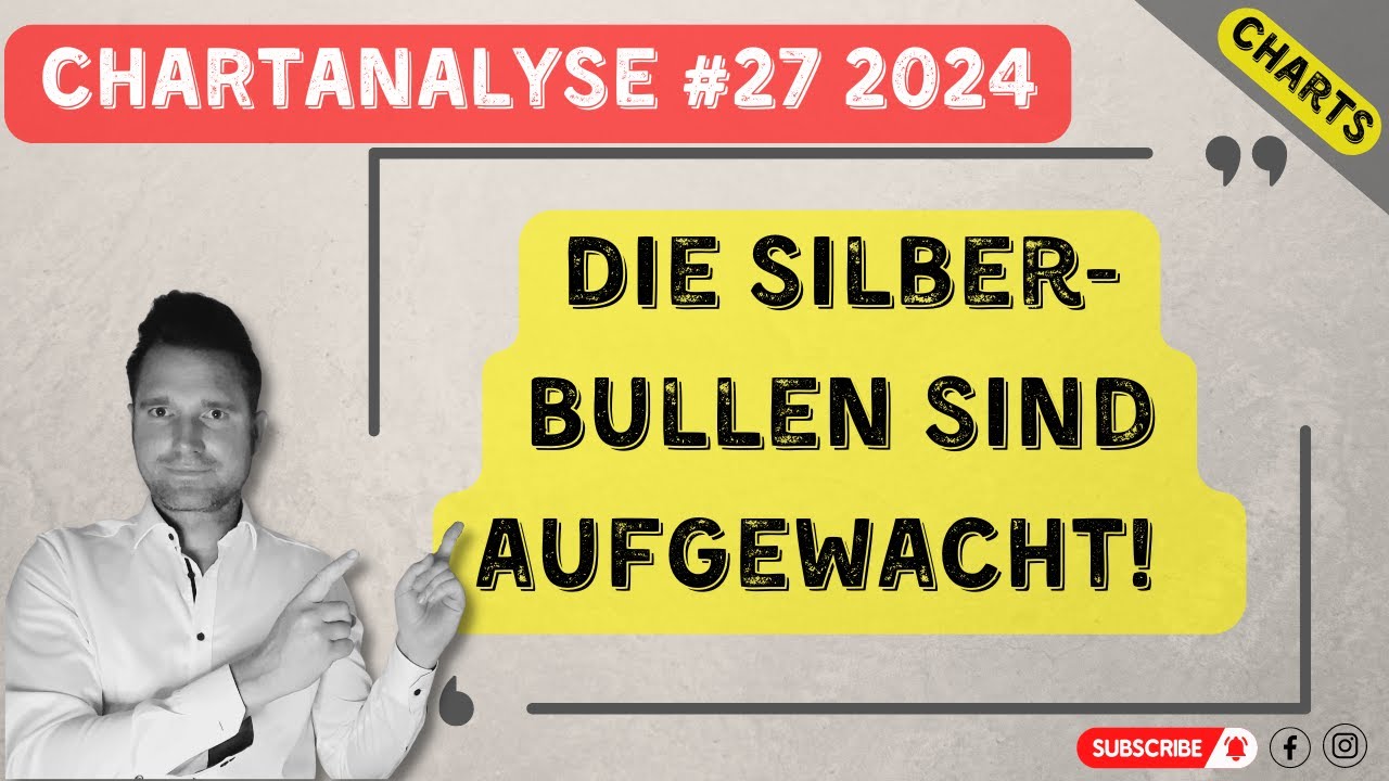 CS_Charttechnik's tweet card. #27-2024 CHARTANALYSE Gold, Silber, Bitcoin, Ethereum - "Die Silber-...