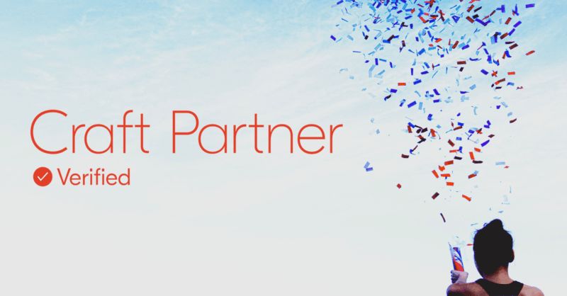 PerfectWebTeam's tweet card. We werken nu al een paar jaar met Craft CMS dus het was hoog tijd om geverifieerd Craft Partner te worden.