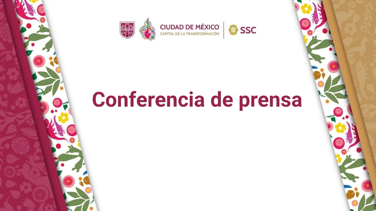 SeGobCDMX's tweet card. #EnVivo l CONFERENCIA DE PRENSA 15/11/2025