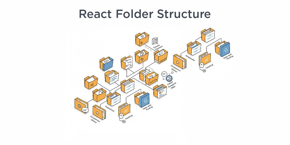 gslf_dev's tweet card. For a React project in 2025, a well-organized folder structure is essential for maintainability,...