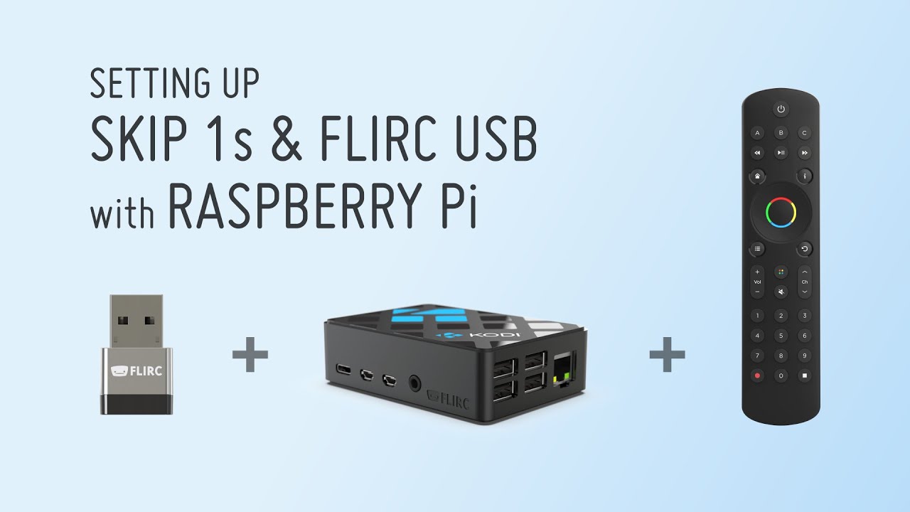 flirc's tweet card. Setting up the Skip 1s to work with a Raspberry Pi