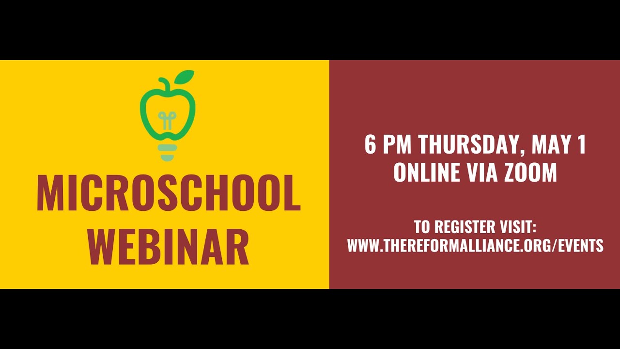 1ReformAlliance's tweet card. Arkansas Microschools Webinar May 1, 2025 | The Reform Alliance