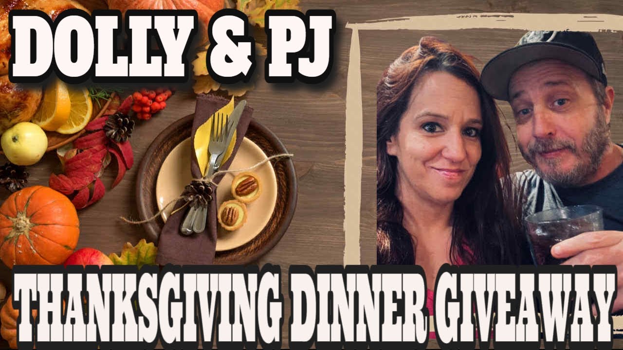 BSunflower77's tweet card. DOLLY AND PJ BUY FAMILIES THANKSGIVING DINNER LIVE !!! PLUS MORE