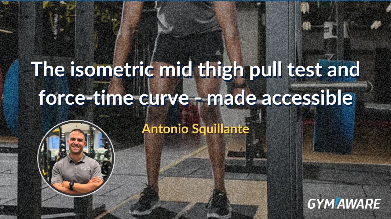 MashElite's tweet card. Read the latest insights on strength and conditioning, sports technology and velocity based training implementation in our blog section.