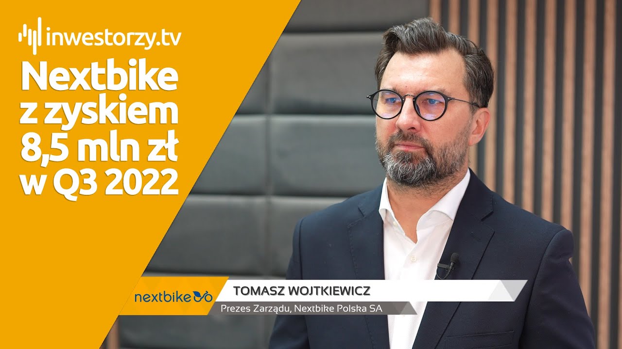 t_wojtkiewicz's tweet card. Nextbike Polska SA, Tomasz Wojtkiewicz – Prezes Zarządu, #413...