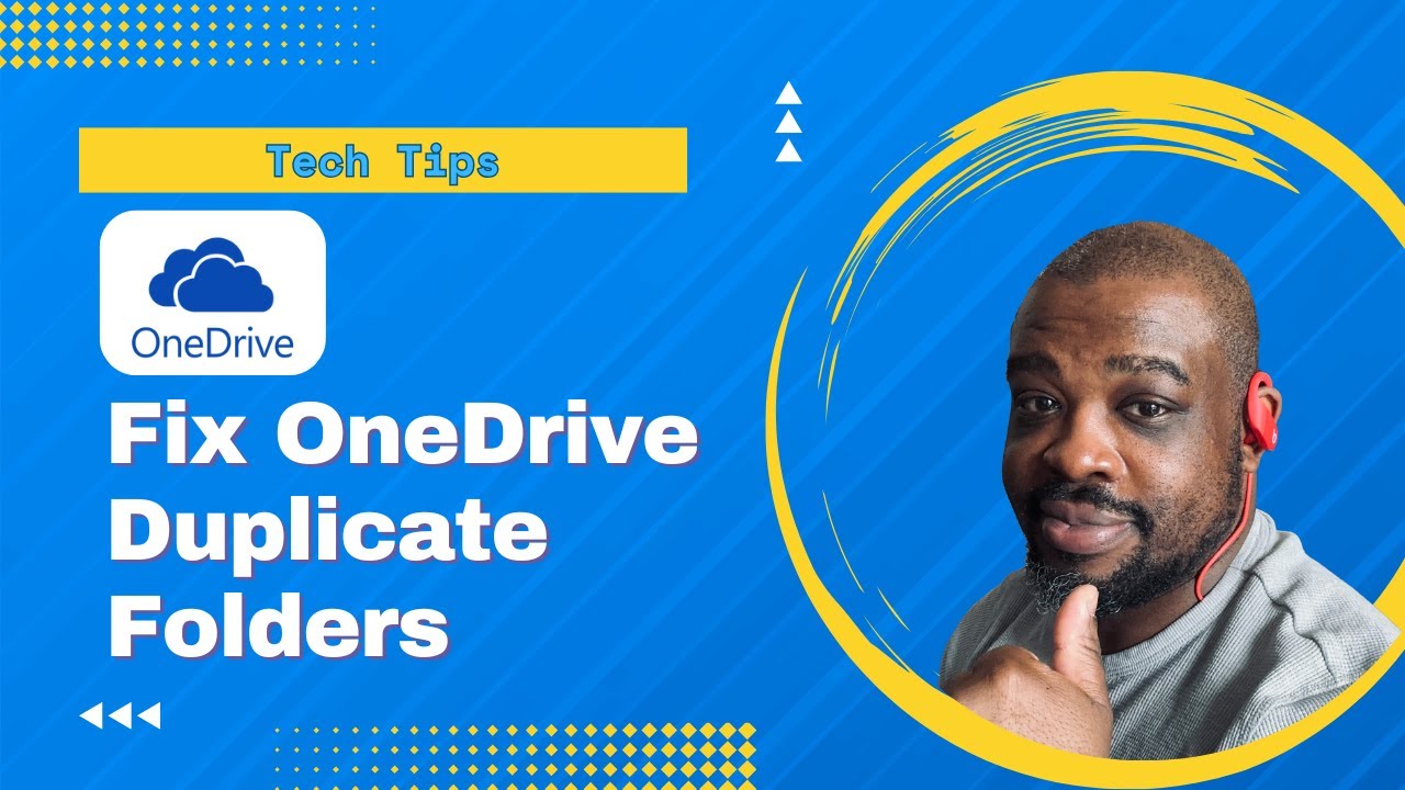 techtimefly's tweet card. Tech Tip | How to Fix Duplicate Pinned OneDrive Folders in Windows...