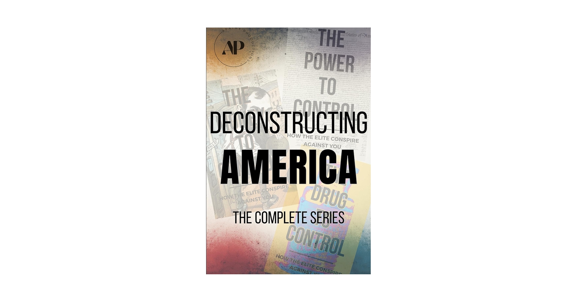 Power2Control's tweet card. Deconstructing America: The Complete Series