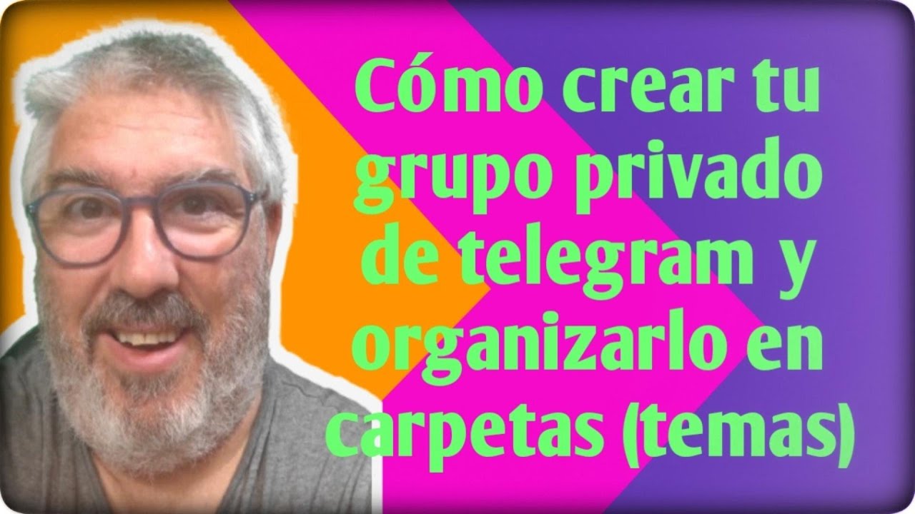 GamesAndroidOS's tweet card. Organiza tu Grupo en Telegram: 📁¡¡Tutorial Completo para Crear y...