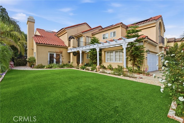 mlsblast's tweet card. Unique opportunity with a LARGE main house (5,174sf) and a detached two story guest house (1,200sf)! Nearly a half acre, private lot with park-like grounds, pool, spa, built-in bbq, solar panels, and...