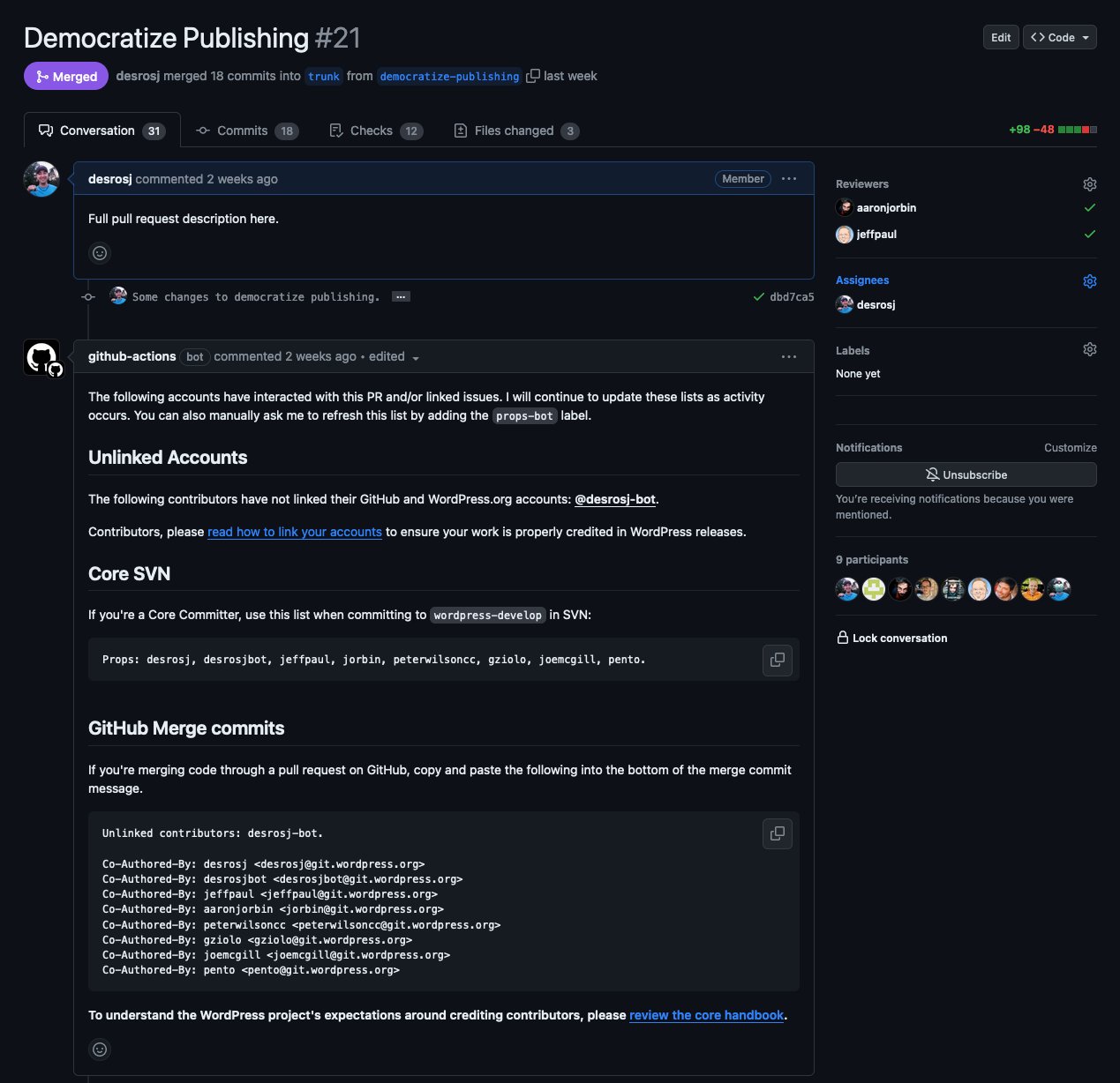 iamdharmpatel's tweet card. Note: This post was updated to correct the format used in one example and remove references to the wapuu w.org username (not officially associated with the project). A note was also added under a l…