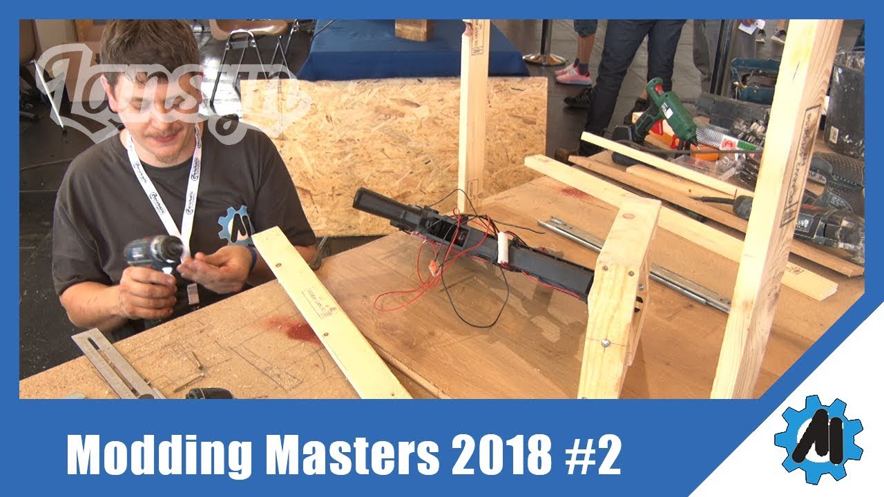 ModdingMasters's tweet card. ModdingMasters2018 #2 - custom paint second part and maker challenge...