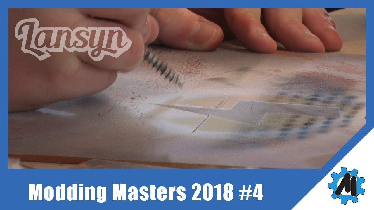 ModdingMasters's tweet card. ModdingMasters2018 #4 - Mini Workshop Lackiertechnik mit Ali Abbas