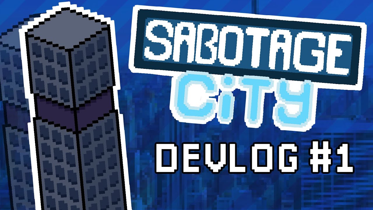 RainbowDyeGames's tweet card. Making my City Destroyer morally wrong | Devlog #1