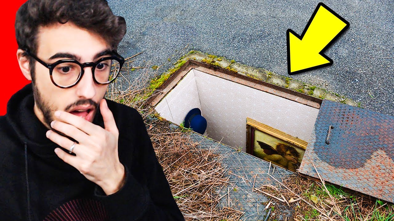 FluoTechnology's tweet card. STANZE SEGRETE TROVATE NELLE CASE DELLE PERSONE!!