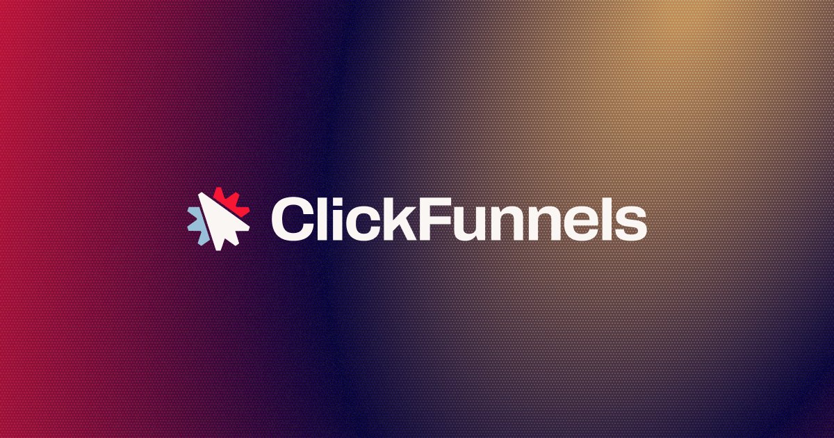 OnlineSystem's tweet card. ClickFunnels gives you everything you need to market, sell, and deliver your products and services online! Without having to hire or rely on a tech team!