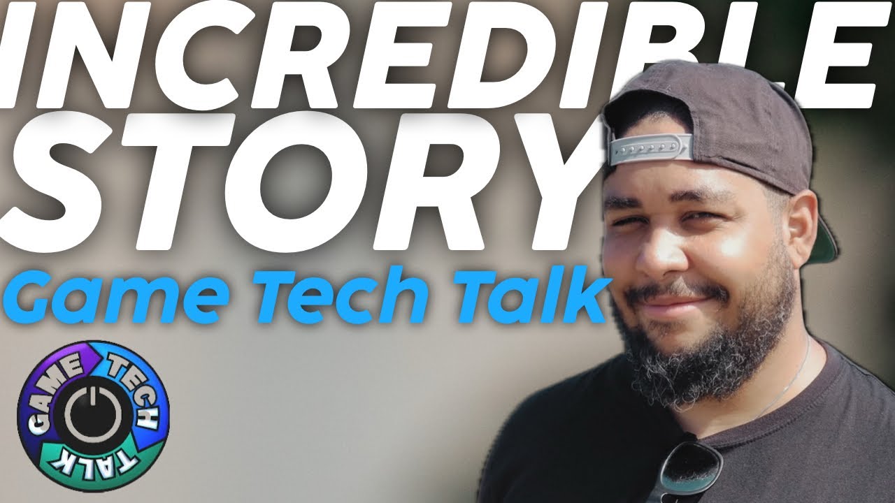 Game_Tech_Talk's tweet card. PODCAST: An Inspiring Life Story - Game Tech Talk S03E04