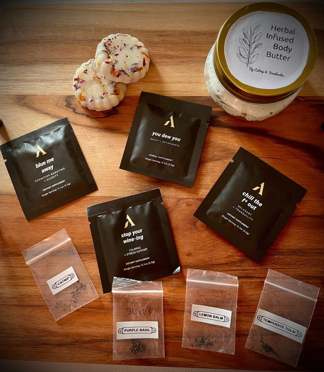 Catnipkombucha's tweet card. I'm preparing another giveaway in time for spring. If you missed the kombucha SCOBY giveaway, stay tuned. This one will be geared more toward the plant lovers with a variety of organic seeds and some...