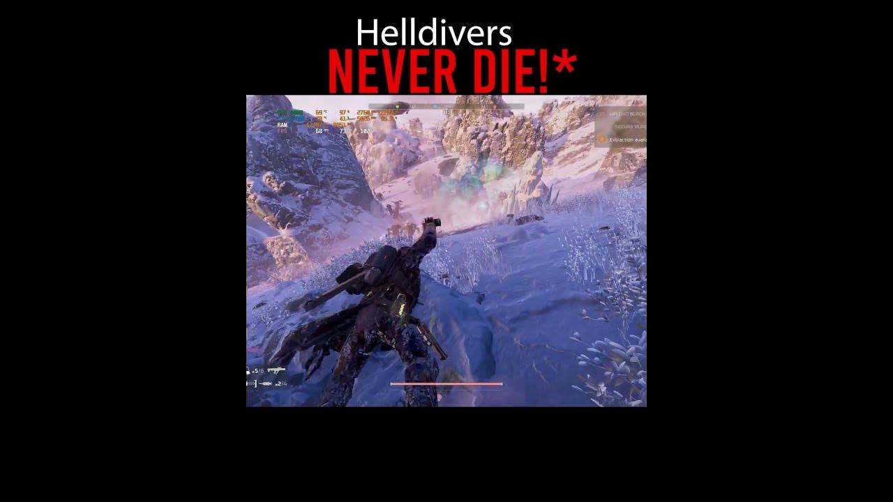 EnforcerGamingX's tweet card. Helldivers never die 2 #helldivers2 #helldivers2pc #epic #helldiver...