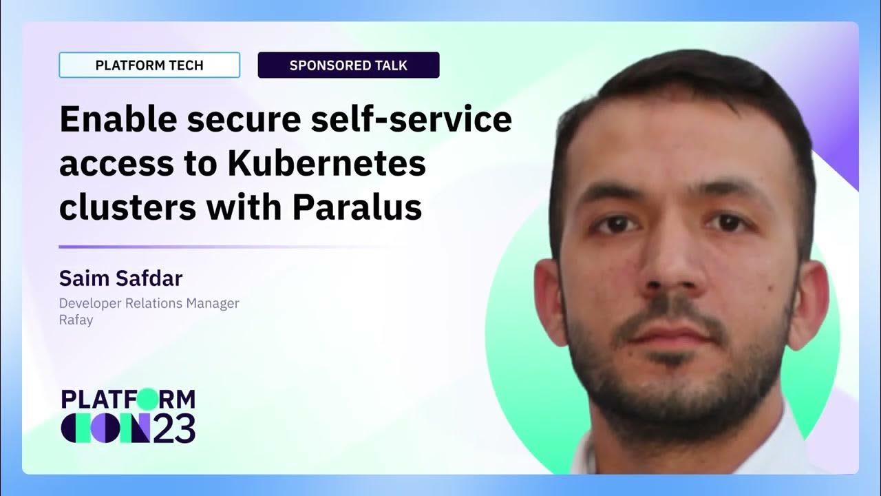 paralus_'s tweet card. Enable secure self-service access to Kubernetes clusters with Paralus...