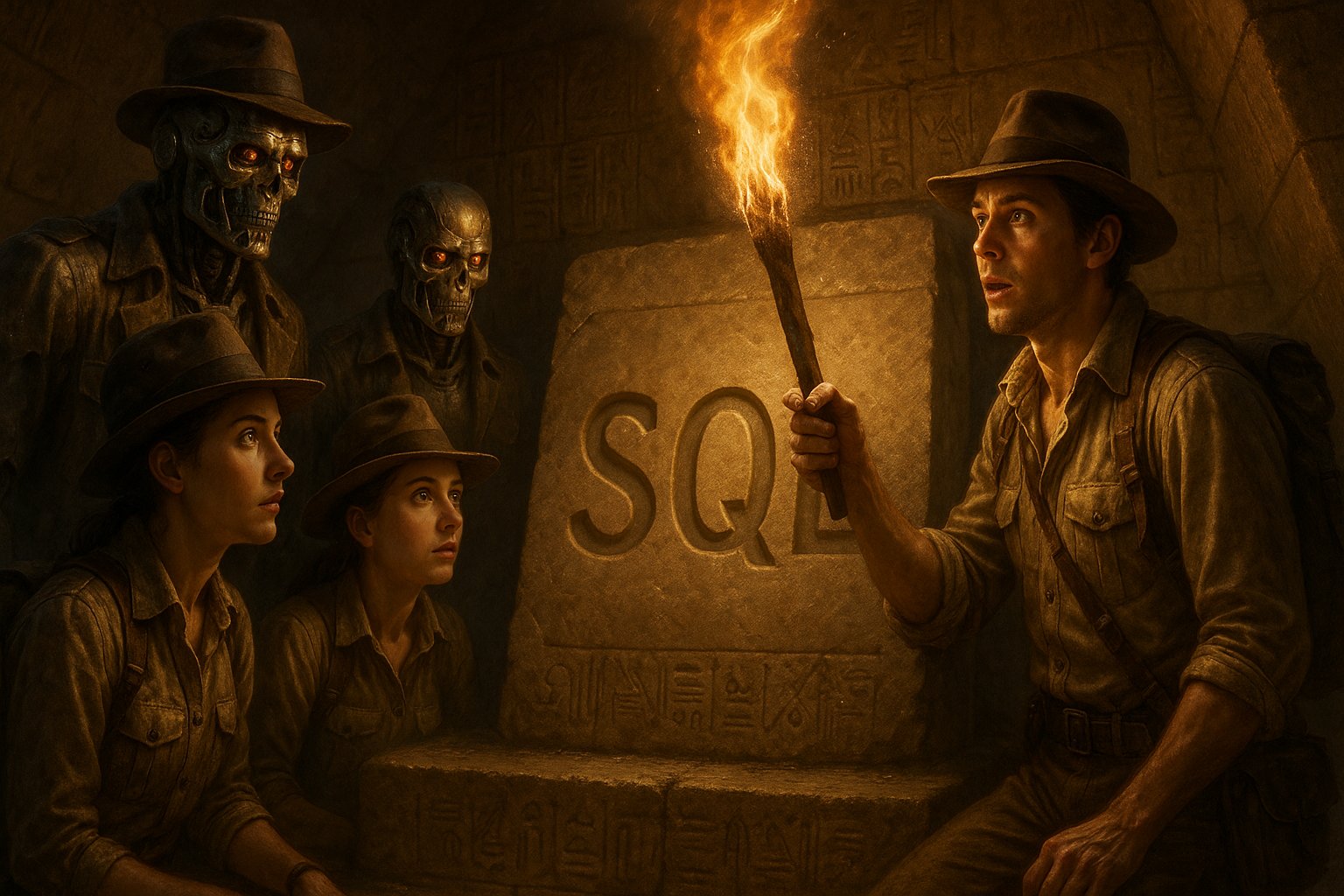 DoniaBlog's tweet card. تاريخ إختراع SQL , كيف بدأت في السبعينيات عند IBM، تطورها عبر الزمن، تأثيرها على التكنولوجيا الحديثة، ومستقبلها في 2025