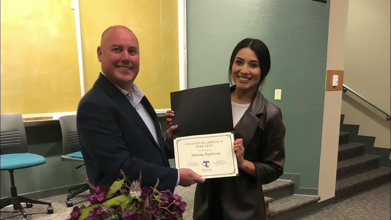 TarletonComm's tweet card. CommStudiesAwards2022