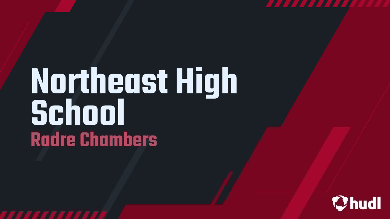 RadreChambers's tweet card. Northeast High School