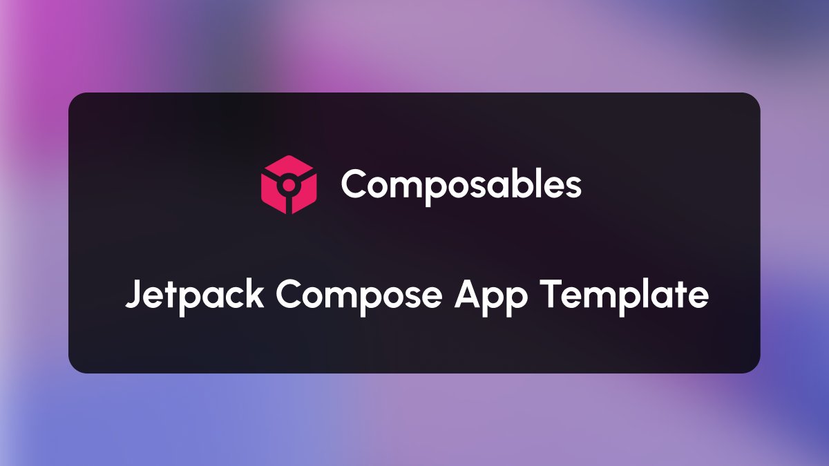 alexstyl's tweet card. A pragmatic Jetpack Compose app template to build lean apps with. It contains everything you need to get you up and running build Android apps using Jetpack Compose. - composablehorizons/jetpack-co...