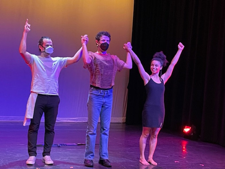 JenniferNorris2's tweet card. The Queering Dance Festival returns to Counterpulse March 27 -29 with eight Bay Area LBGTQ+ artists across two programs as part of FROLIC! 2025.   Program A features a trio of solos performed by...