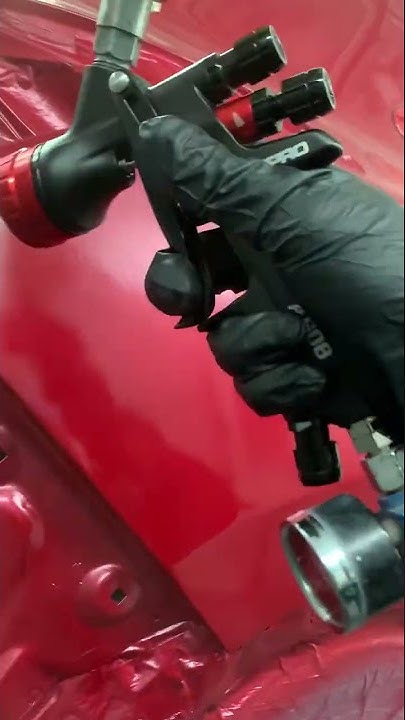 rongpeng_tools's tweet card. High efficiency spray gun Aeropro A608 reduced-pressure low overspray...