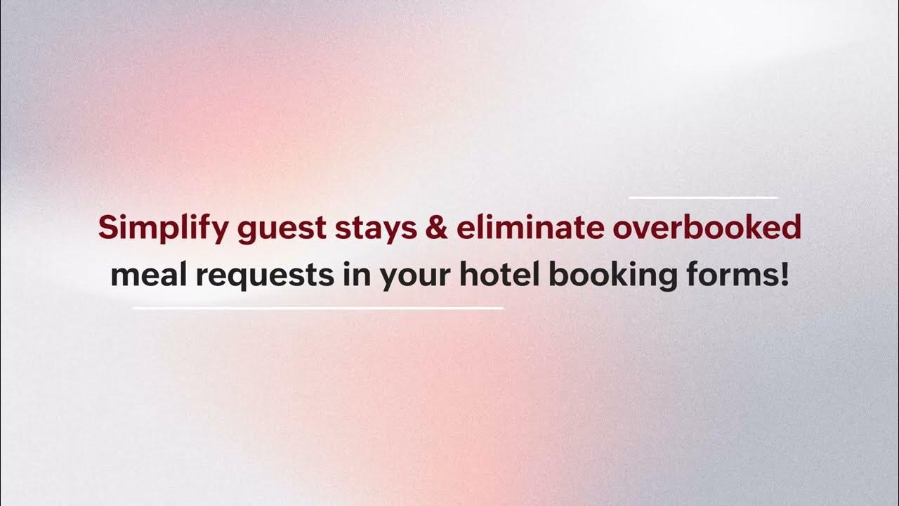 ZohoForms's tweet card. How to Deny Form Submissions When Meals Requested Exceed Days of Stay...