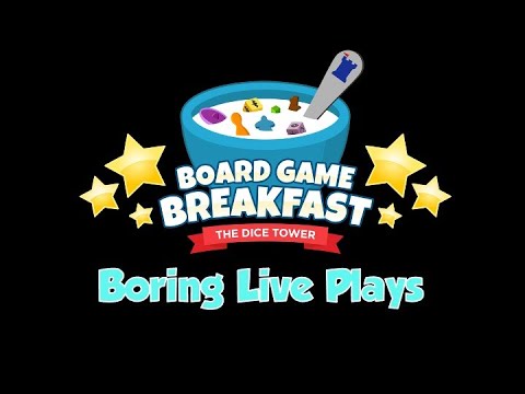 concepts_gaming's tweet card. Board Game Breakfast - Boring Live Plays