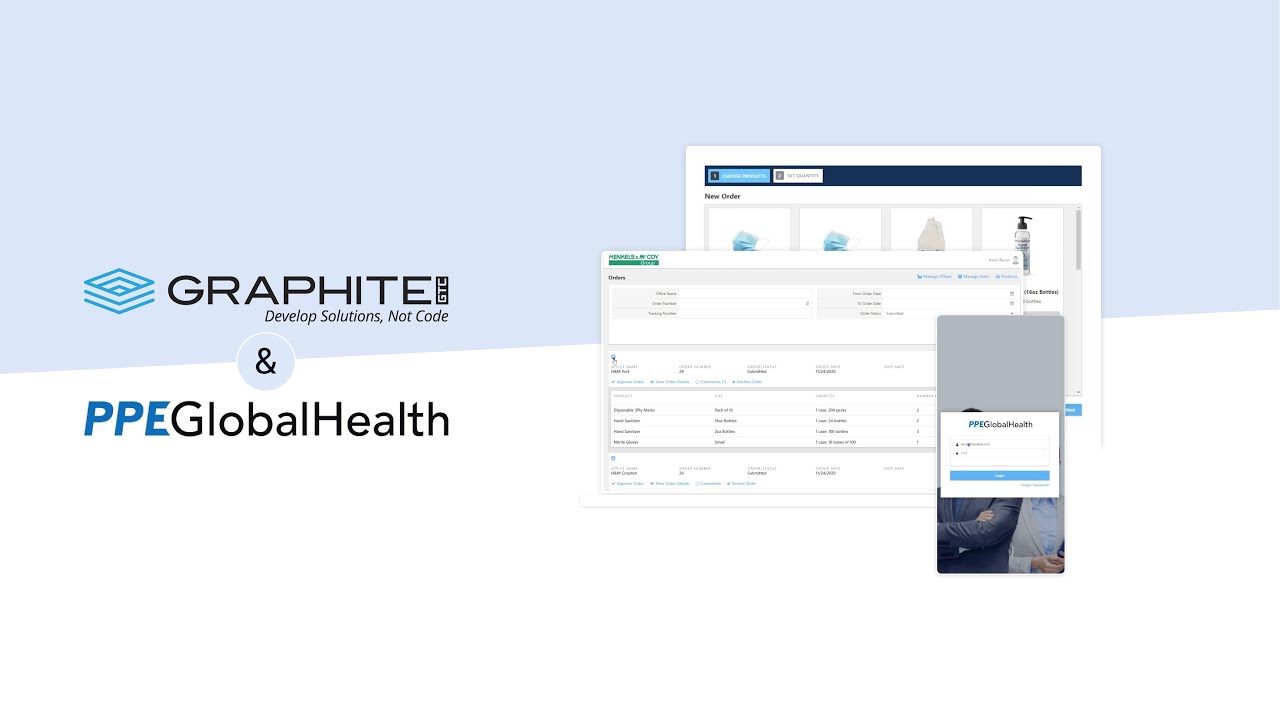 graphitegtc's tweet card. Graphite Studio and PPE Global Health: Build new business capabilit...