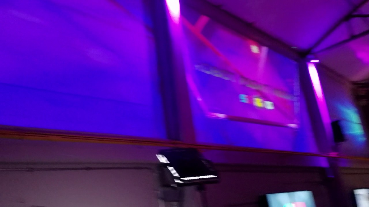 ShogunRobotics's tweet card. Robot Fight Night at the Foundry Panorama